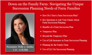 Down on the Family Farm: Navigating the Unique Succession Planning Needs of Farm Families